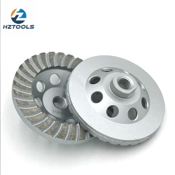 Diamond turbo cup grinding wheel concrete and granite diamond grinding wheel.