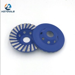 Diamond turbo cup grinding wheel concrete and granite diamond grinding wheel.