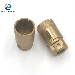 Vacuum brazed diamond drill bits hole saw