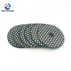 Diamond polishing pads 6 steps dry use