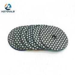 Diamond polishing pads 6 steps dry use