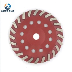 7in 180mm Segment diamond grinding cup wheel