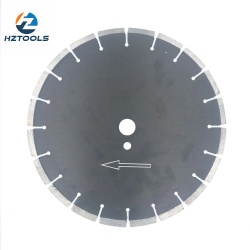 Laser welded road concrete asphalt cutting diamond saw blade