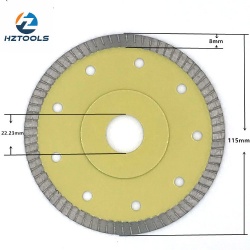 4.5in 115mm Super thin turbo tile diamond saw blade