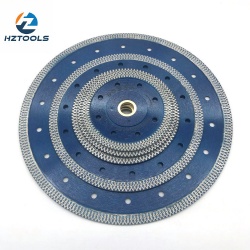 Ultra thin X turbo mesh tile diamond saw blade